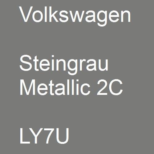 Volkswagen, Steingrau Metallic 2C, LY7U.